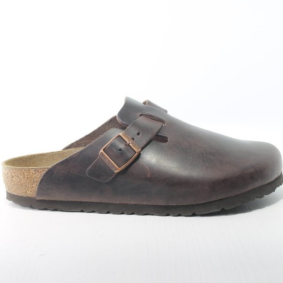 Birkenstock Shoes - Birkenstock Boston Habana Brown Oiled Leather Sz.39 Women's 8-8 1/2 Men's 6-61/2
